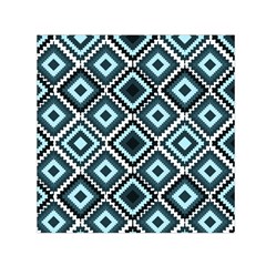 Native American Pattern Small Satin Scarf (square) by Valentinaart