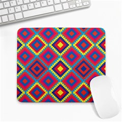 Native American Pattern Large Mousepads by Valentinaart