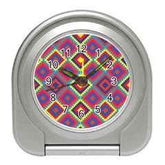 Native American Pattern Travel Alarm Clock