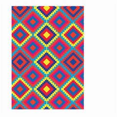 Native American Pattern Large Garden Flag (two Sides) by Valentinaart