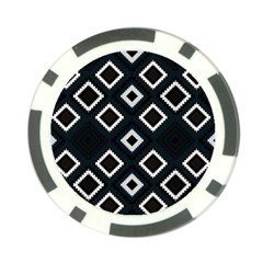 Native American Pattern Poker Chip Card Guard (10 Pack) by Valentinaart