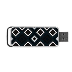 Native American Pattern Portable Usb Flash (two Sides) by Valentinaart