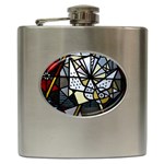 Hildesheim Germany Lower Saxony Hip Flask (6 oz) Front