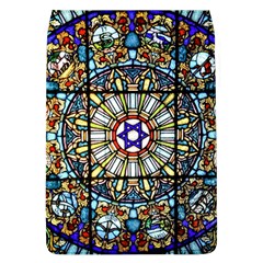 Vitrage Stained Glass Church Window Removable Flap Cover (l) by Pakrebo