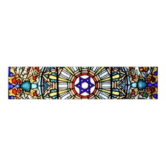 Vitrage Stained Glass Church Window Velvet Scrunchie by Pakrebo