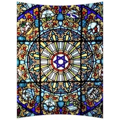 Vitrage Stained Glass Church Window Back Support Cushion by Pakrebo