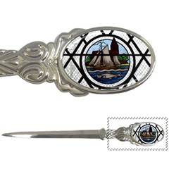 Window Image Stained Glass Letter Opener by Pakrebo