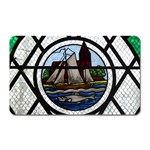 Window Image Stained Glass Magnet (Rectangular) Front