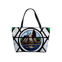 Window Image Stained Glass Classic Shoulder Handbag by Pakrebo