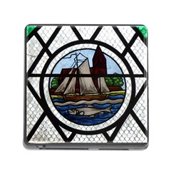 Window Image Stained Glass Memory Card Reader (square 5 Slot) by Pakrebo