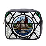 Window Image Stained Glass Mini Toiletries Bag (Two Sides) Front