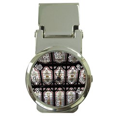 Stained Glass Window Repeat Money Clip Watches by Pakrebo