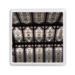 Stained Glass Window Repeat Memory Card Reader (Square) Front