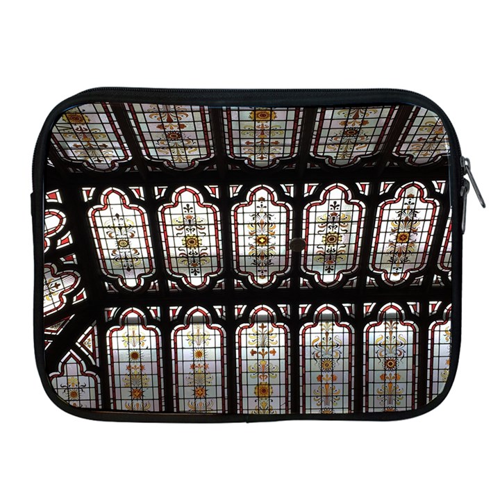 Stained Glass Window Repeat Apple iPad 2/3/4 Zipper Cases