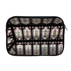 Stained Glass Window Repeat Apple Macbook Pro 17  Zipper Case by Pakrebo