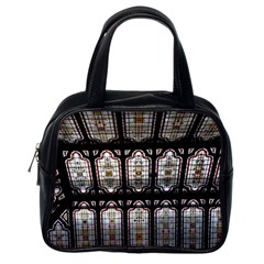 Window Image Stained Glass Classic Handbag (one Side) by Pakrebo