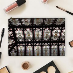 Window Image Stained Glass Cosmetic Bag (large) by Pakrebo