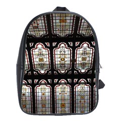 Window Image Stained Glass School Bag (large) by Pakrebo