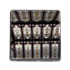 Window Image Stained Glass Memory Card Reader (square 5 Slot) by Pakrebo