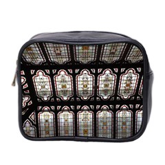 Window Image Stained Glass Mini Toiletries Bag (two Sides) by Pakrebo