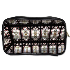 Window Image Stained Glass Toiletries Bag (two Sides) by Pakrebo