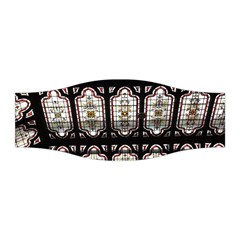 Window Image Stained Glass Stretchable Headband by Pakrebo