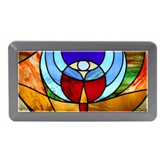 Church Window Glass Tiffany Memory Card Reader (mini) by Pakrebo