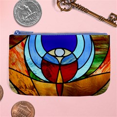 Church Window Glass Tiffany Large Coin Purse by Pakrebo