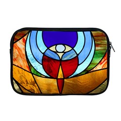 Church Window Glass Tiffany Apple Macbook Pro 17  Zipper Case by Pakrebo