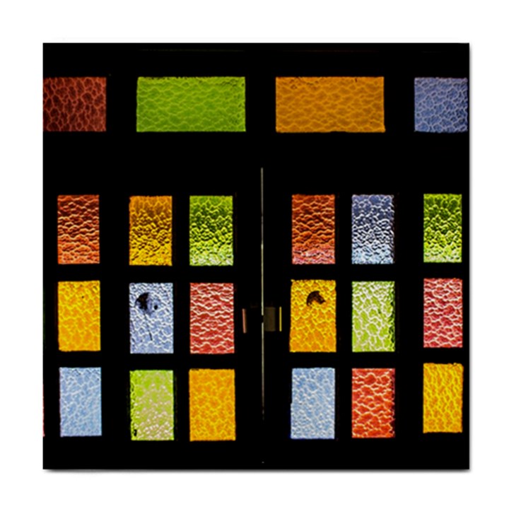 Window Stained Glass Glass Colors Tile Coasters