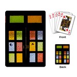 Window Stained Glass Glass Colors Playing Cards Single Design Back