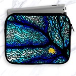 Sea Fans Diving Coral Stained Glass Apple iPad 2/3/4 Zipper Cases Front