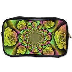 Rose Painted Kaleidoscope Colorful Toiletries Bag (one Side) by Pakrebo