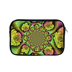 Rose Painted Kaleidoscope Colorful Apple Macbook Pro 13  Zipper Case by Pakrebo