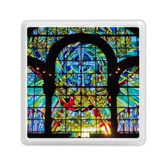 Church Church Window Window Memory Card Reader (square) by Pakrebo