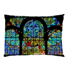 Church Church Window Window Pillow Case (two Sides) by Pakrebo