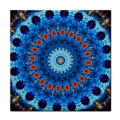 Rose Kaleidoscope Art Pattern Face Towel