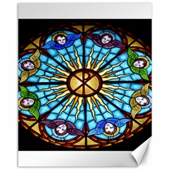 Church Window Stained Glass Church Canvas 16  X 20  by Pakrebo