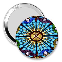 Church Window Stained Glass Church 3  Handbag Mirrors by Pakrebo