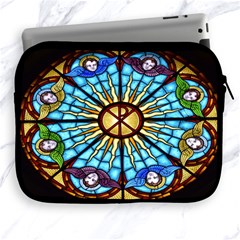 Church Window Stained Glass Church Apple Ipad 2/3/4 Zipper Cases by Pakrebo