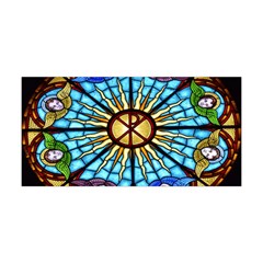 Church Window Stained Glass Church Yoga Headband by Pakrebo