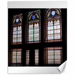 Stained Glass Window Krotoszyn Canvas 16  X 20  by Pakrebo