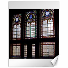 Stained Glass Window Krotoszyn Canvas 18  X 24  by Pakrebo