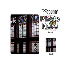 Stained Glass Window Krotoszyn Playing Cards 54 (mini) by Pakrebo