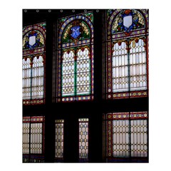 Stained Glass Window Krotoszyn Shower Curtain 60  X 72  (medium)  by Pakrebo