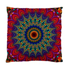 Kaleidoscope Mandala Pattern Standard Cushion Case (one Side) by Pakrebo