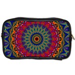 Kaleidoscope Mandala Pattern Toiletries Bag (One Side) Front