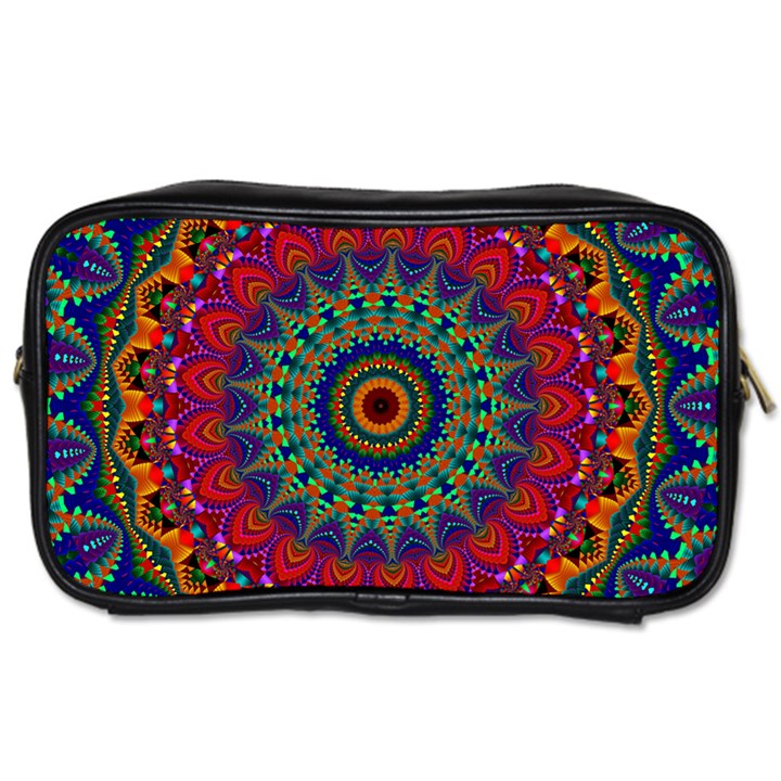 Kaleidoscope Mandala Pattern Toiletries Bag (One Side)