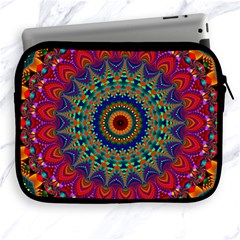 Kaleidoscope Mandala Pattern Apple Ipad 2/3/4 Zipper Cases by Pakrebo