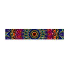 Kaleidoscope Mandala Pattern Flano Scarf (mini) by Pakrebo